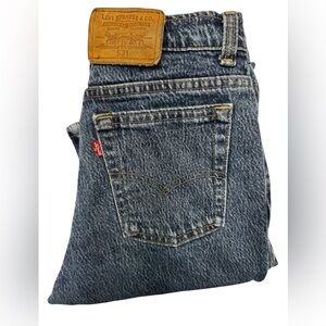 Vintage Levi's 531 Jeans 30x34 Denim Straight Fit